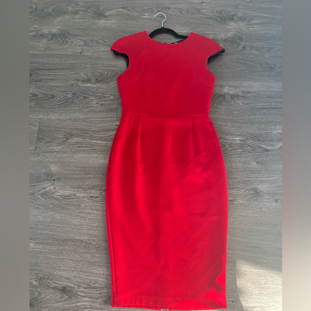 Red dress
